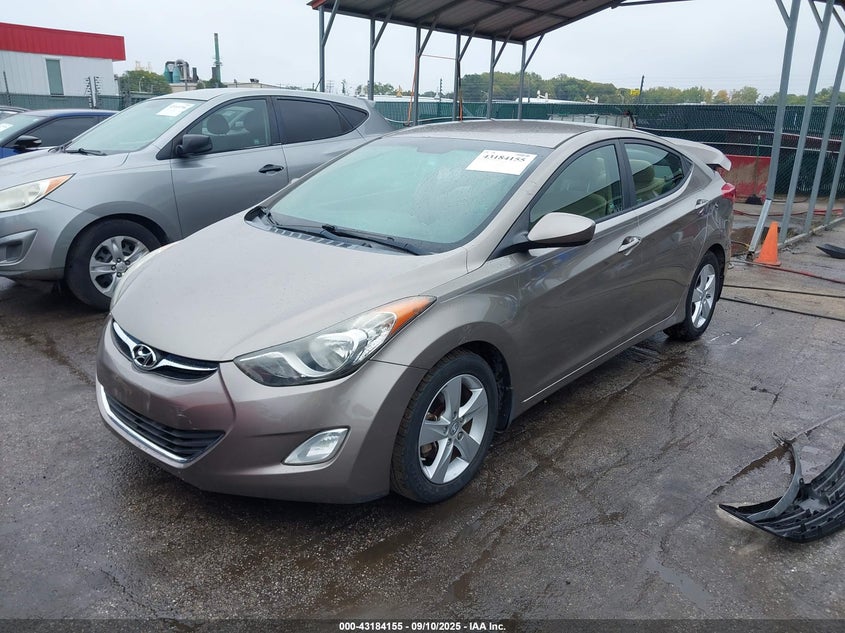 2013 HYUNDAI ELANTRA GLS - 5NPDH4AE9DH179160