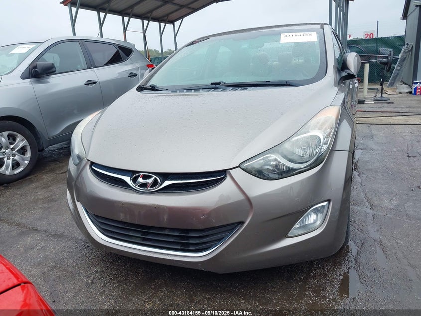 2013 HYUNDAI ELANTRA GLS - 5NPDH4AE9DH179160