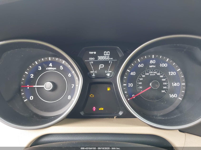 2013 HYUNDAI ELANTRA GLS - 5NPDH4AE9DH179160