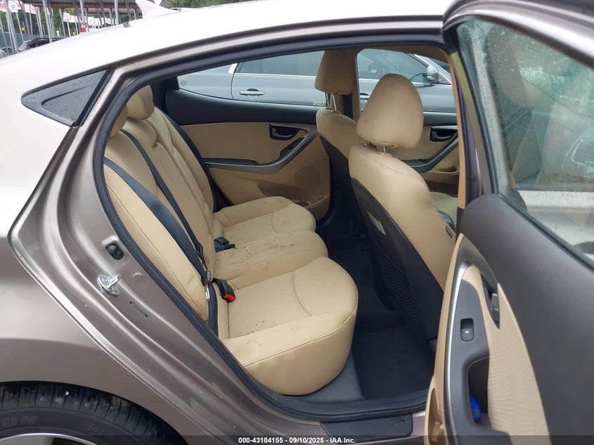 2013 HYUNDAI ELANTRA GLS - 5NPDH4AE9DH179160