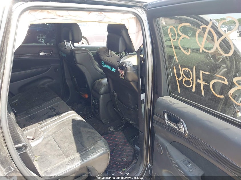 2012 Jeep Grand Cherokee Srt8 VIN: 1C4RJFDJ3CC357184 Lot: 43184166