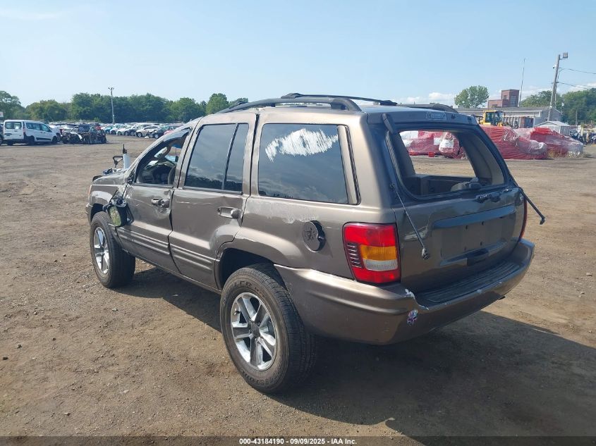 2002 Jeep Grand Cherokee Limited Limited VIN: 1J4GW58FX2C218779 Lot: 43184190