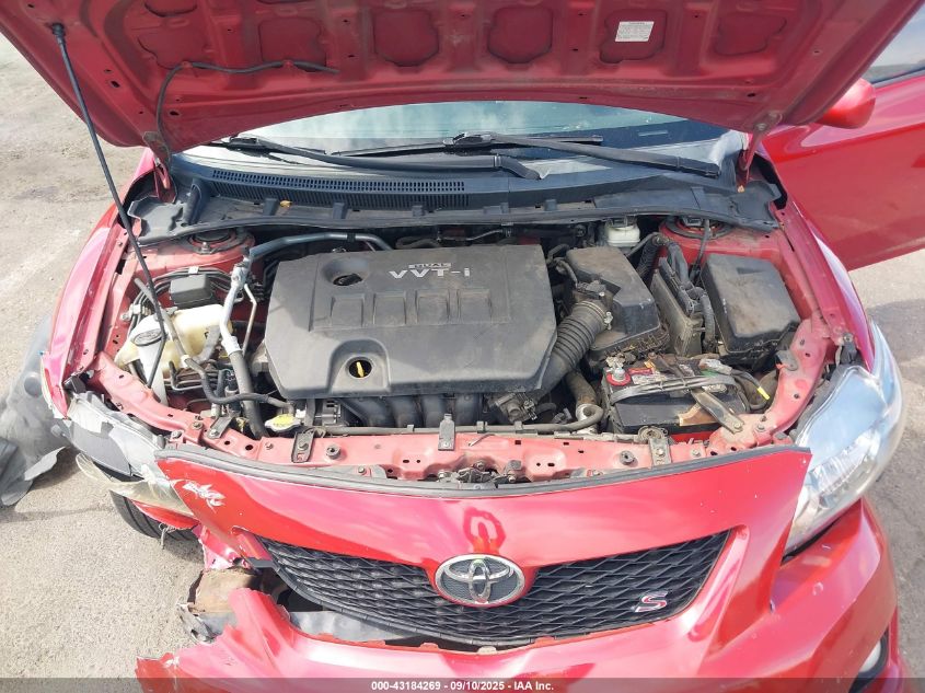 2010 Toyota Corolla S VIN: 2T1BU4EEXAC500814 Lot: 43184269