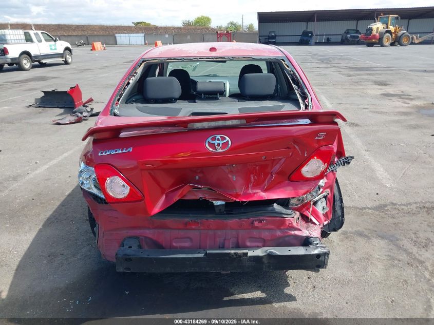 2010 Toyota Corolla S VIN: 2T1BU4EEXAC500814 Lot: 43184269