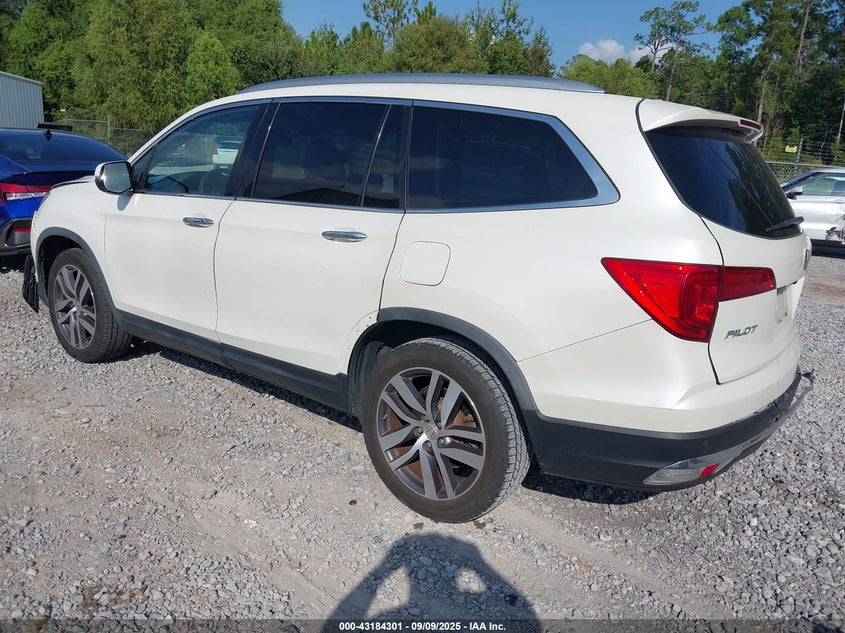 2016 HONDA PILOT TOURING - 5FNYF5H99GB038596