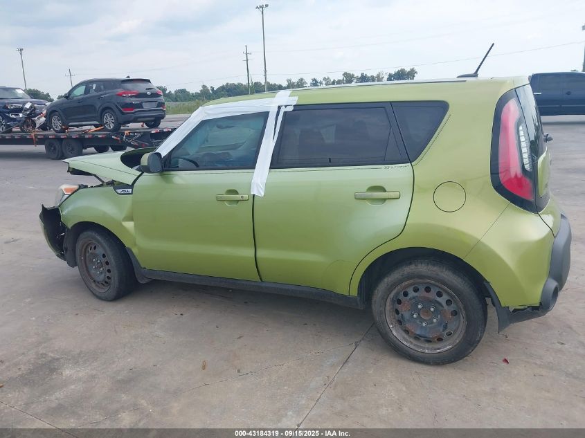 2015 Kia Soul VIN: KNDJN2A2XF7758834 Lot: 43184319