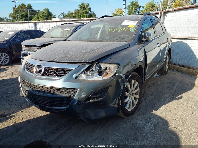 Vin: jm3tb2ma2a0222523, lot: 43678748, mazda cx-9 touring 20102