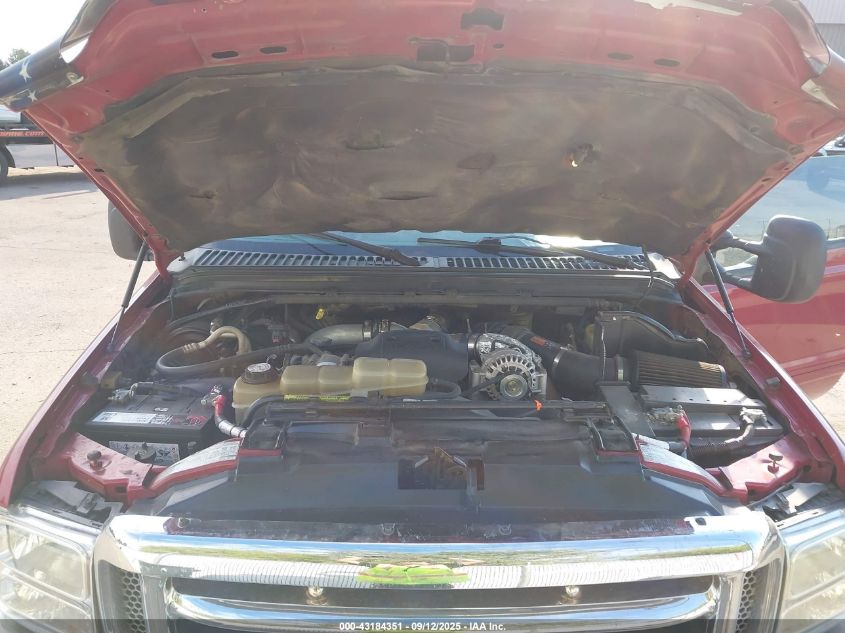 2001 Ford F-250 Lariat/Xl/Xlt VIN: 1FTNX21FX1EC20007 Lot: 43184351