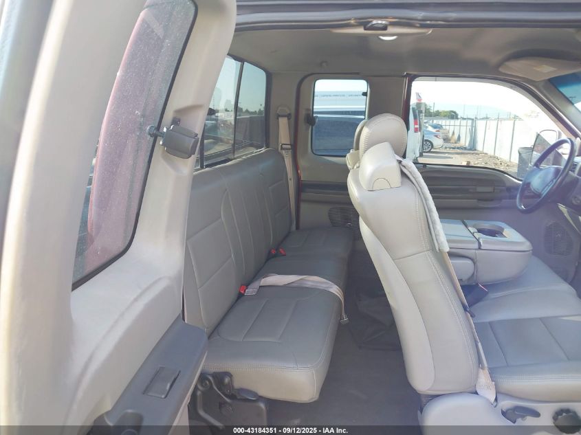 2001 Ford F-250 Lariat/Xl/Xlt VIN: 1FTNX21FX1EC20007 Lot: 43184351