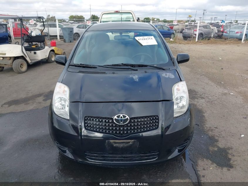 2008 Toyota Yaris VIN: JTDJT923885202039 Lot: 43184354