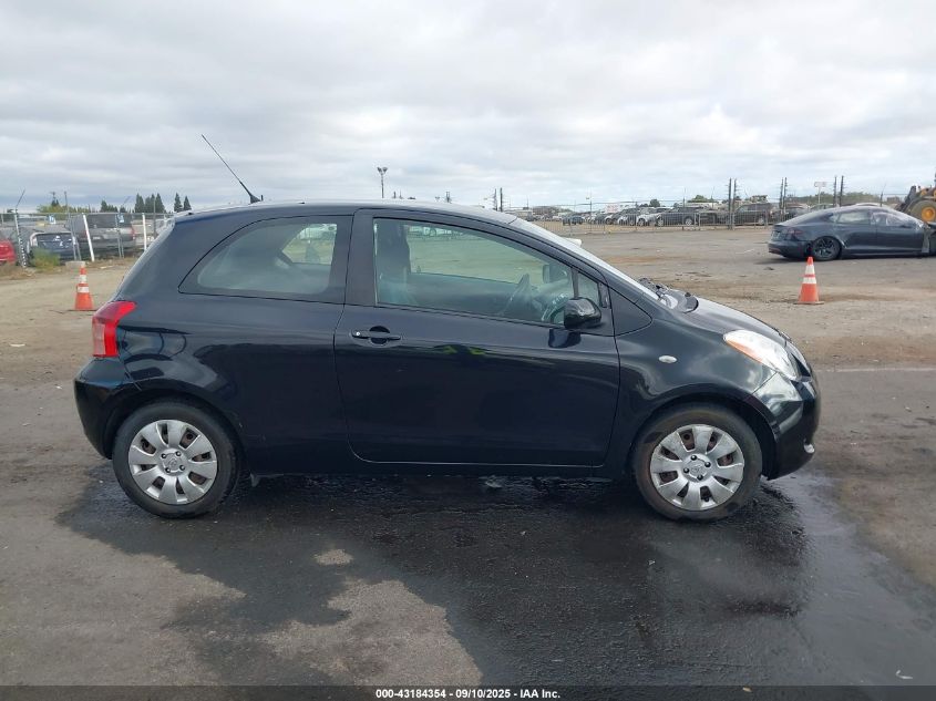 2008 Toyota Yaris VIN: JTDJT923885202039 Lot: 43184354