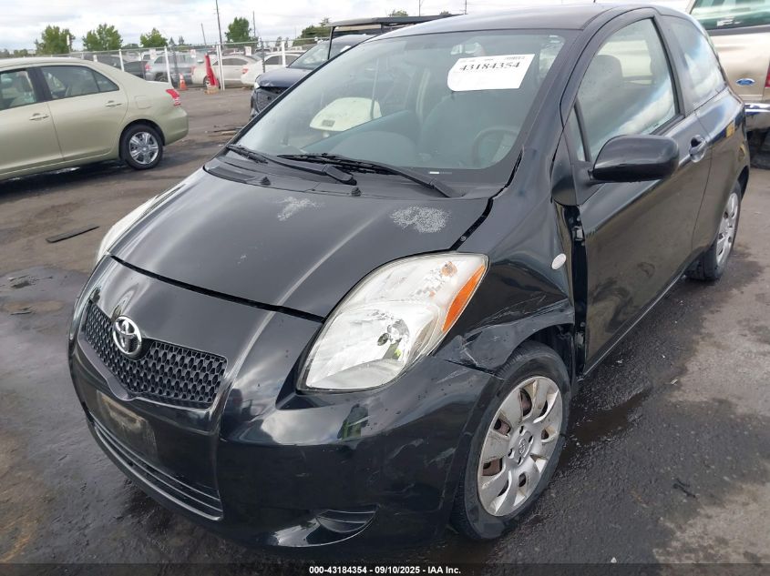 2008 Toyota Yaris VIN: JTDJT923885202039 Lot: 43184354