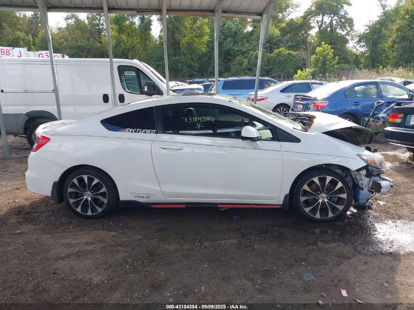 2013 Honda Civic Si VIN: 2HGFG4A59DH706619 Lot: 43184384