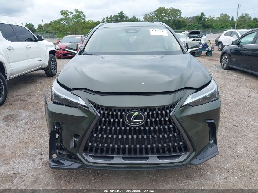 2024 Lexus Nx 250 VIN: 2T2ADCAZ6RC008738 Lot: 43184401