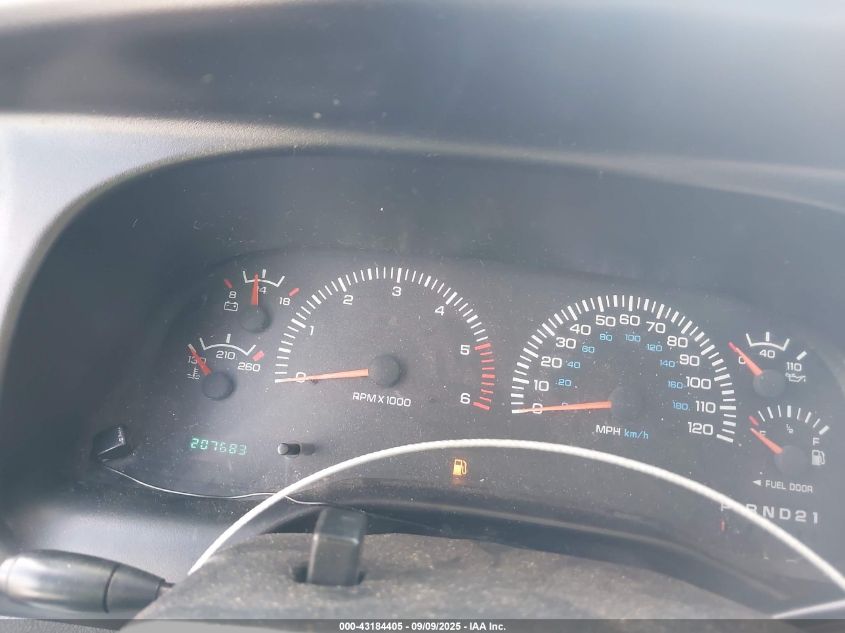 1999 Dodge Ram 1500 St VIN: 1B7HF13ZXXJ607254 Lot: 43184405