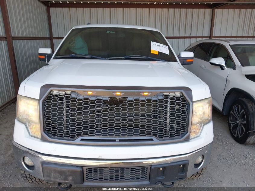 2012 Ford F-150 Lariat VIN: 1FTFW1ET0CFC49868 Lot: 43184414