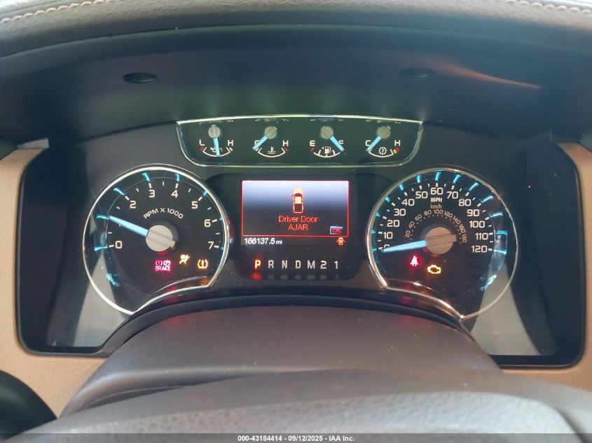 2012 Ford F-150 Lariat VIN: 1FTFW1ET0CFC49868 Lot: 43184414