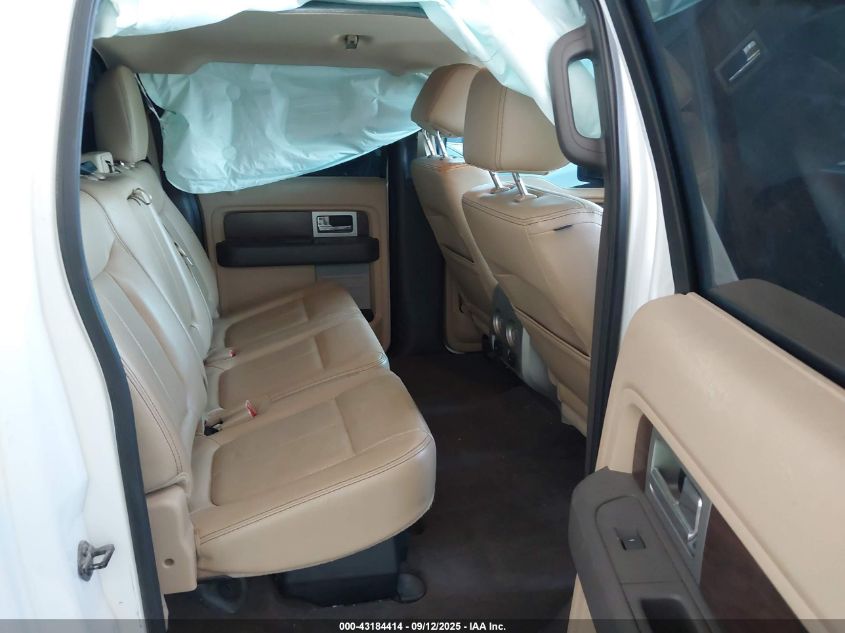 2012 Ford F-150 Lariat VIN: 1FTFW1ET0CFC49868 Lot: 43184414