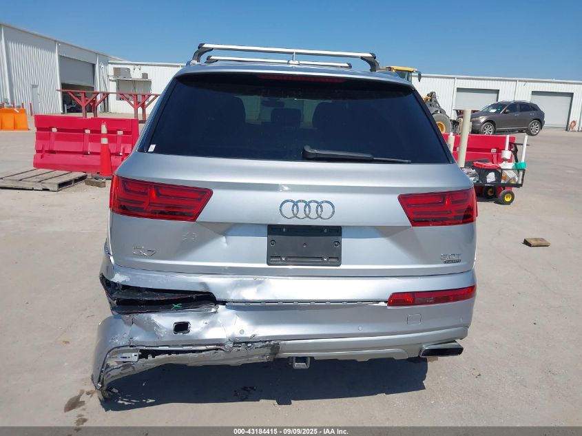2018 Audi Q7 2.0T Premium VIN: WA1LHAF78JD002941 Lot: 43184415