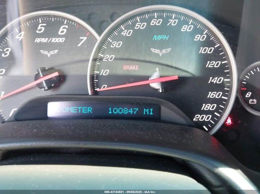 2008 Chevrolet Corvette VIN: 1G1YY36W085107842 Lot: 43184501