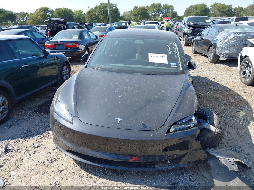 2024 Tesla Model 3 Long Range Dual Motor All-Wheel Drive/Rear-Wheel Drive VIN: 5YJ3E1EAXRF833602 Lot: 43184527