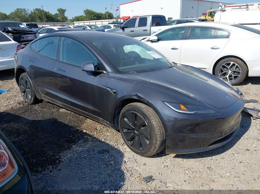 2024 Tesla Model 3 Long Range Dual Motor All-Wheel Drive/Rear-Wheel Drive VIN: 5YJ3E1EAXRF833602 Lot: 43184527