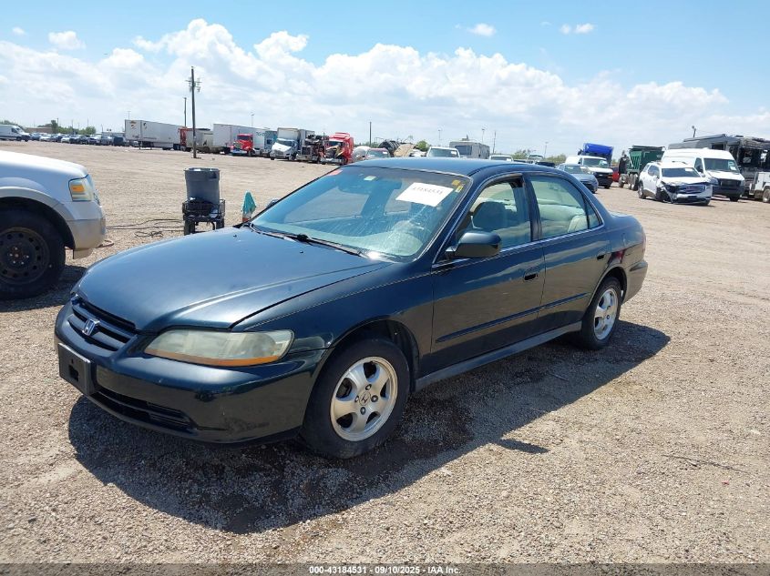 2001 Honda Accord 2.3 Lx VIN: 1HGCG56401A124329 Lot: 43184531