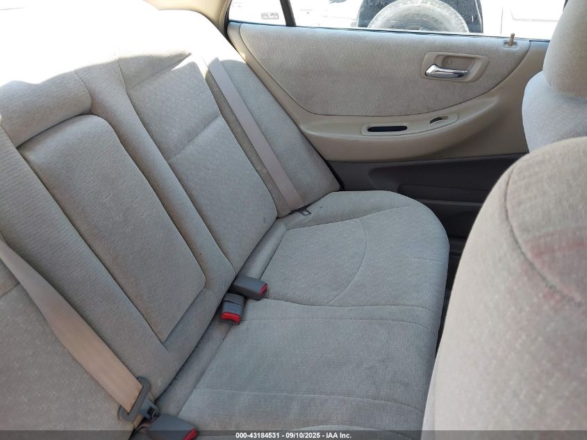 2001 Honda Accord 2.3 Lx VIN: 1HGCG56401A124329 Lot: 43184531