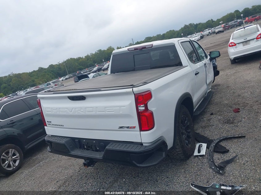 2022 CHEVROLET SILVERADO 1500 4WD  SHORT BED ZR2 - 3GCUDHEL4NG669284