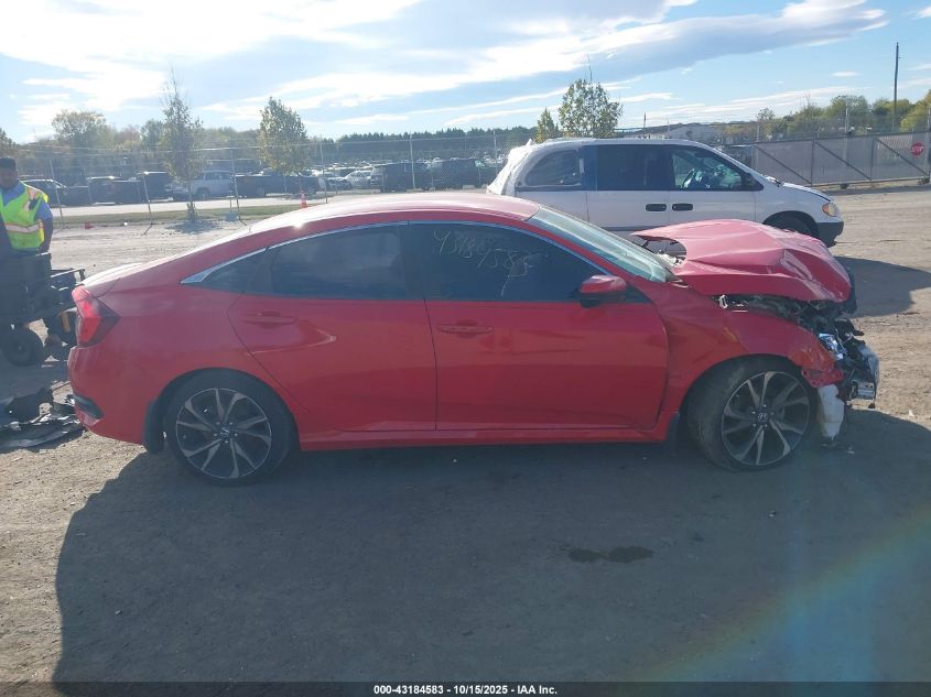 2020 Honda Civic Sport VIN: 2HGFC2F86LH551853 Lot: 43184583