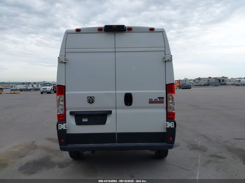 2019 Ram Promaster 2500 High Roof 136 Wb VIN: 3C6TRVCG3KE541165 Lot: 43184594