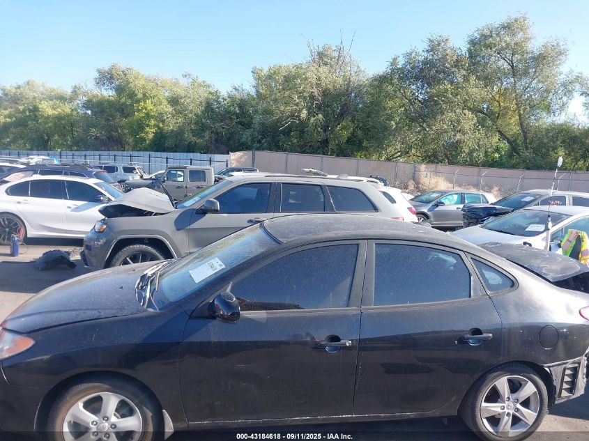 2009 Hyundai Elantra Gls VIN: KMHDU46D19U665661 Lot: 43184618