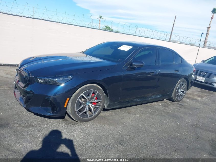 2024 BMW I5 Edrive40 VIN: WBY33FK06RCR03803 Lot: 43184675