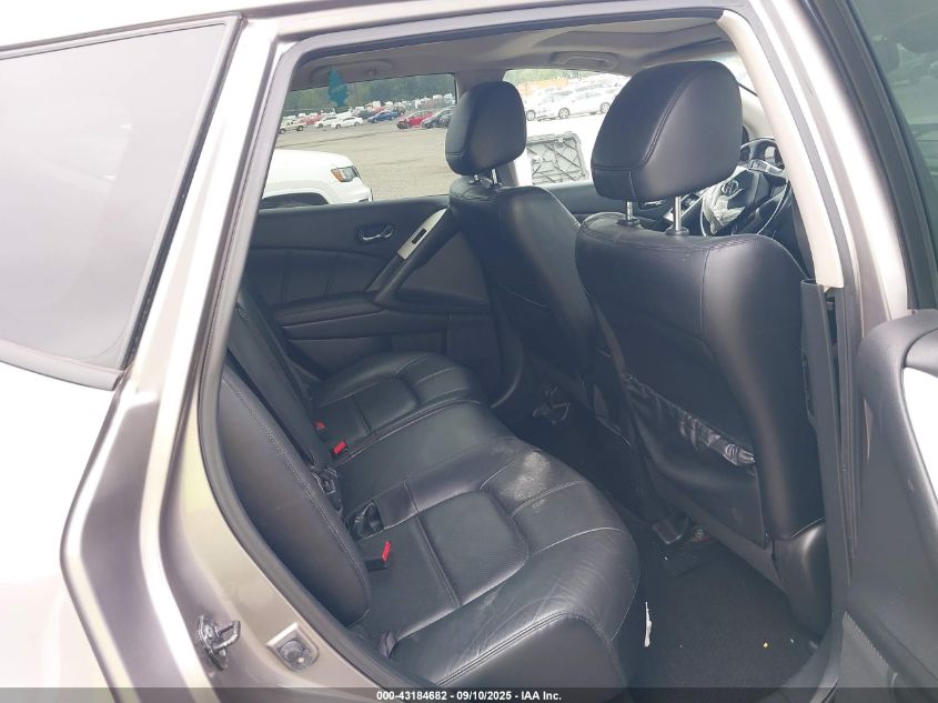 2012 Nissan Murano Sl VIN: JN8AZ1MW9CW212125 Lot: 43184682