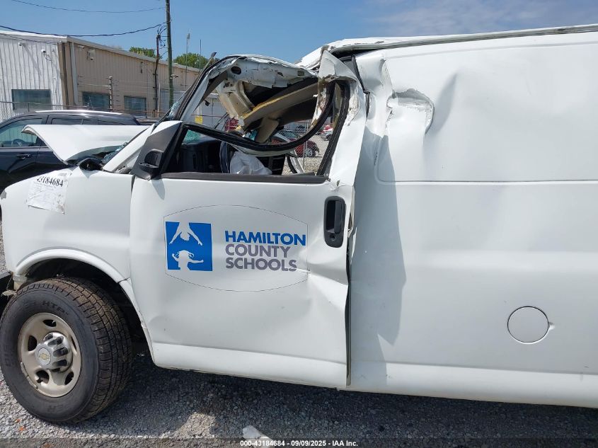 2011 Chevrolet Express 2500 Work Van VIN: 1GCWGFBA8B1137120 Lot: 43184684