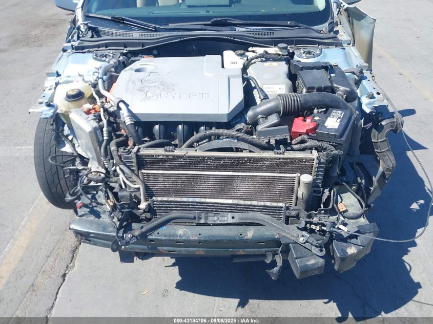 2011 Ford Fusion Hybrid VIN: 3FADP0L36BR129677 Lot: 43184706