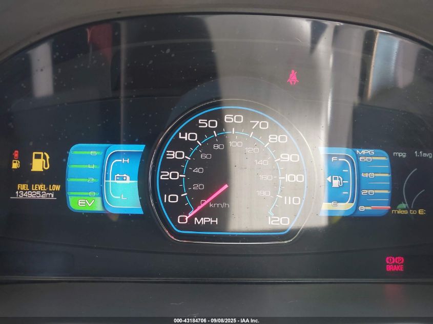 2011 Ford Fusion Hybrid VIN: 3FADP0L36BR129677 Lot: 43184706