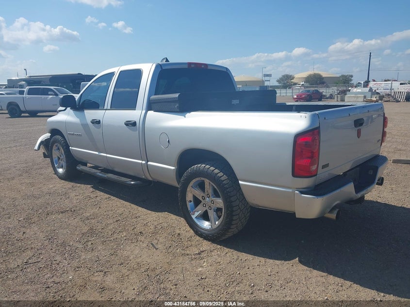 2007 Dodge Ram 1500 Slt silver truck flexible 1D7HA18P87J507021 photo #4