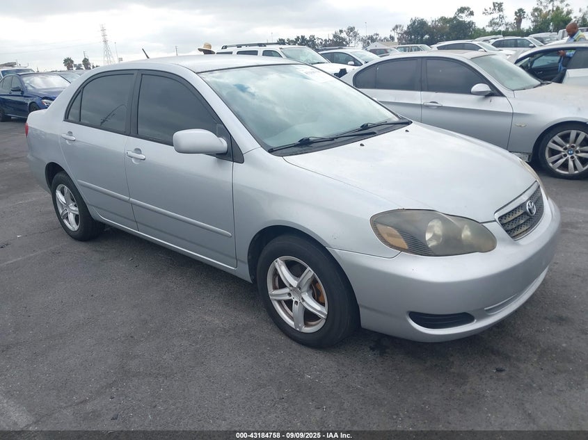 2005 Toyota Corolla Le silver sedan gasoline 1NXBR32E05Z509705 photo #1