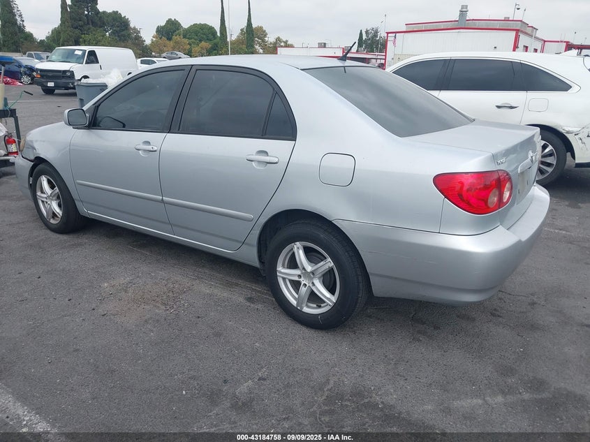 2005 Toyota Corolla Le silver sedan gasoline 1NXBR32E05Z509705 photo #4