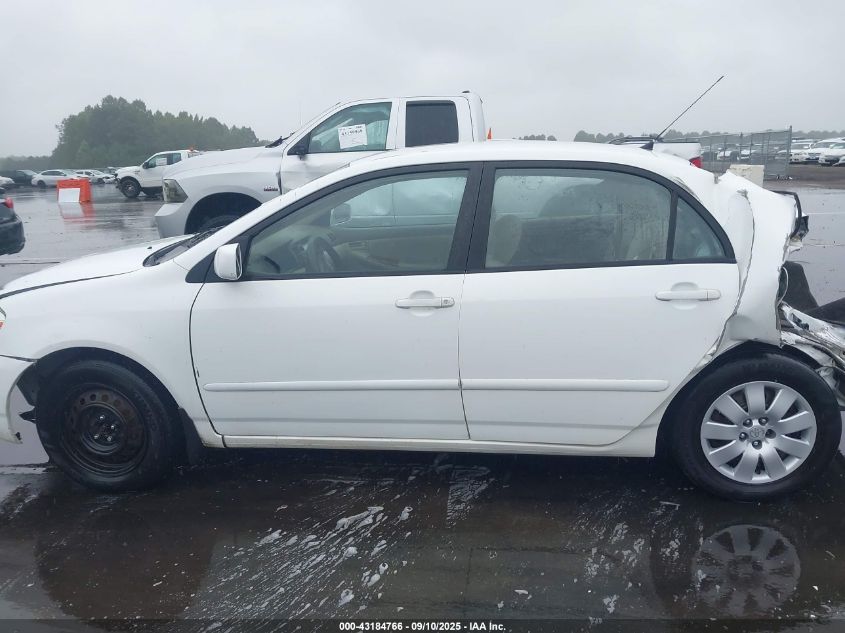 2003 Toyota Corolla Le VIN: 1NXBR32E93Z167619 Lot: 43184766