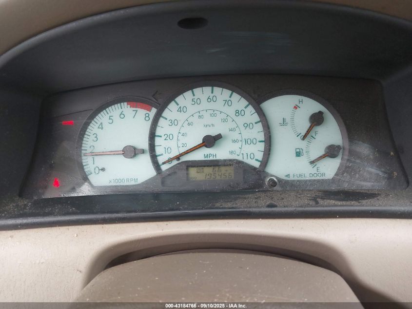 2003 Toyota Corolla Le VIN: 1NXBR32E93Z167619 Lot: 43184766