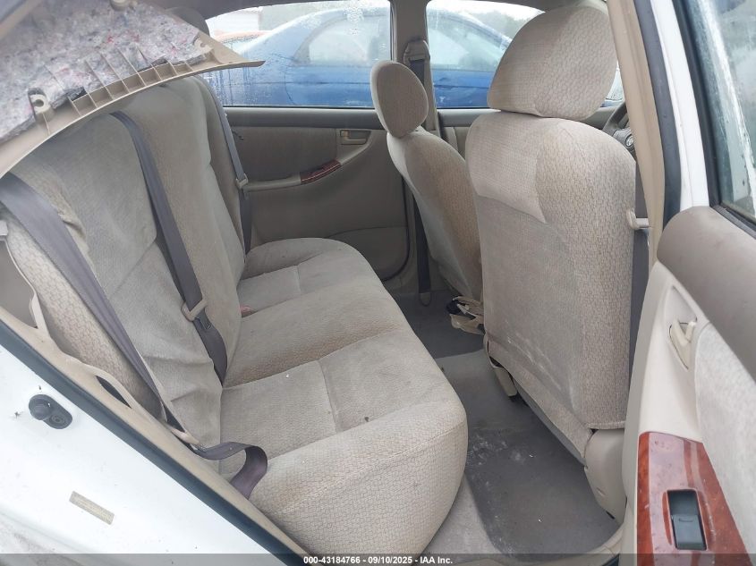 2003 Toyota Corolla Le VIN: 1NXBR32E93Z167619 Lot: 43184766