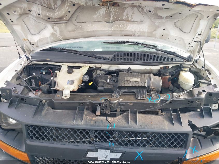 2016 Chevrolet Express Cutaway 3500 VIN: 1GB0GRFF5G1121661 Lot: 43184778