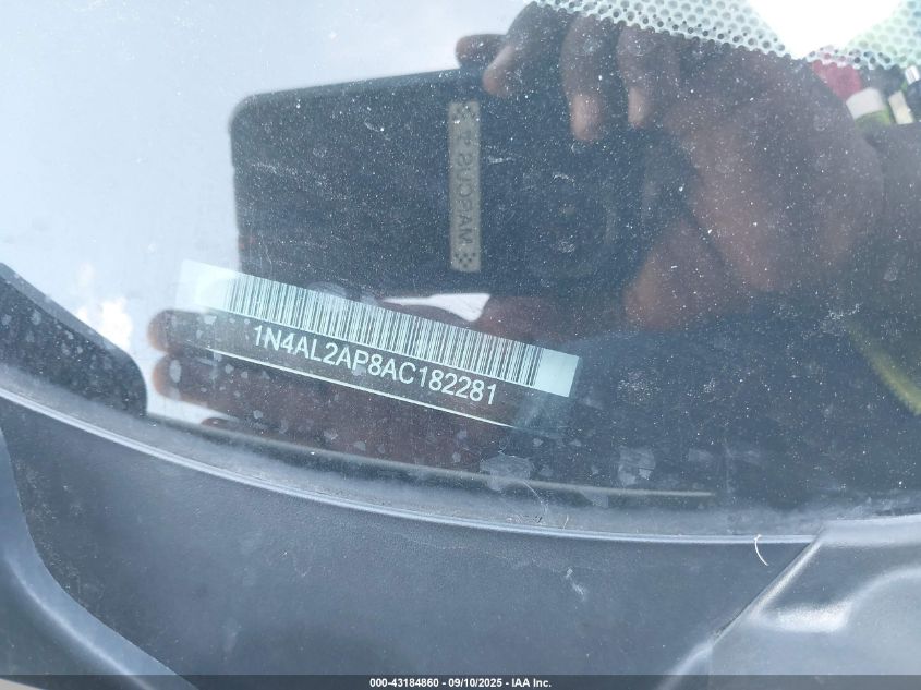 2010 Nissan Altima 2.5 VIN: 1N4AL2AP8AC182281 Lot: 43184860