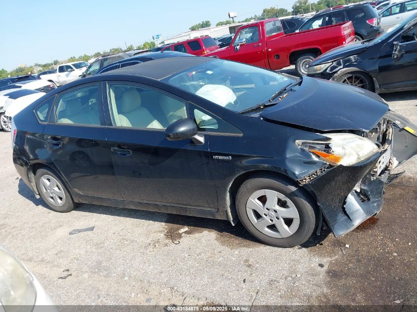 2011 Toyota Prius Three VIN: JTDKN3DU4B5352898 Lot: 43184875