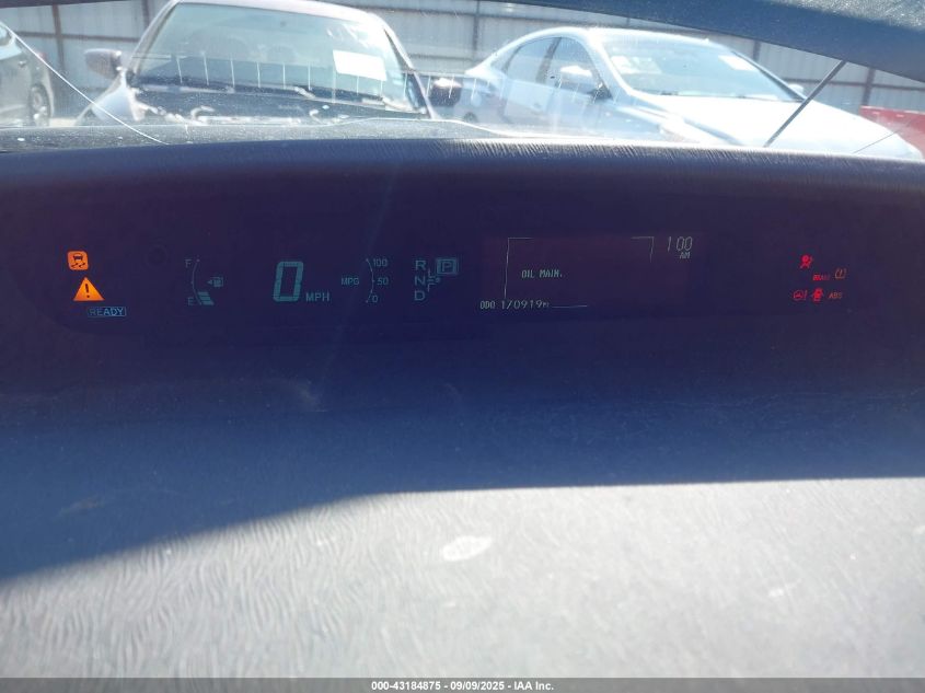 2011 Toyota Prius Three VIN: JTDKN3DU4B5352898 Lot: 43184875