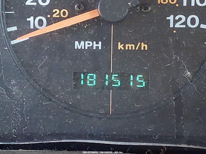 1996 Jeep Grand Cherokee Laredo VIN: 1J4FX58S3TC162145 Lot: 43184892