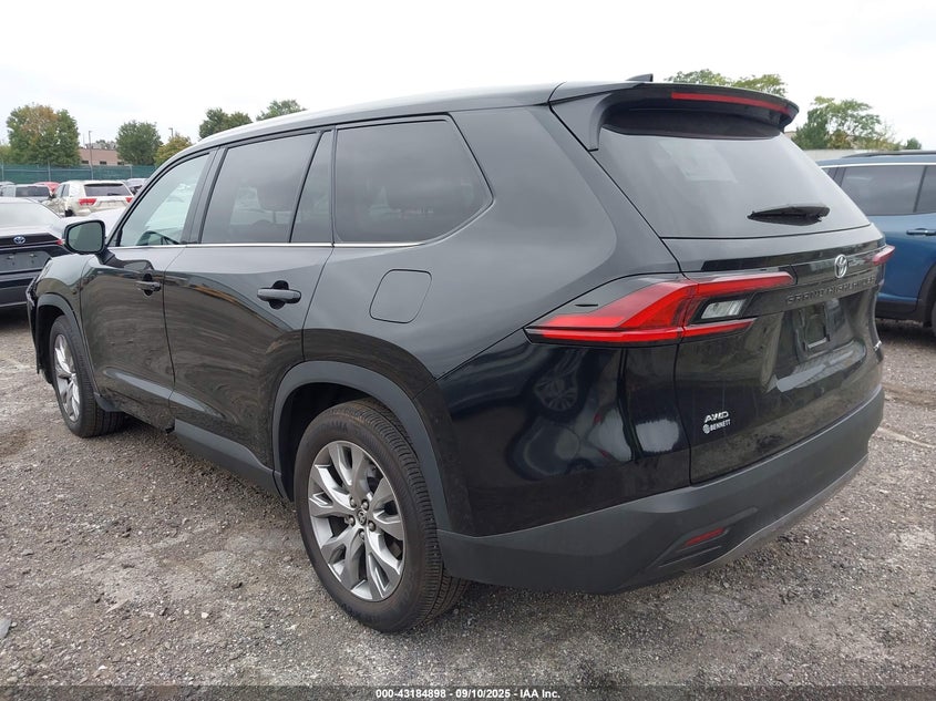 Vin: 5tdaaab5xss071173, lot: 43679314, toyota grand highlander limited 20253