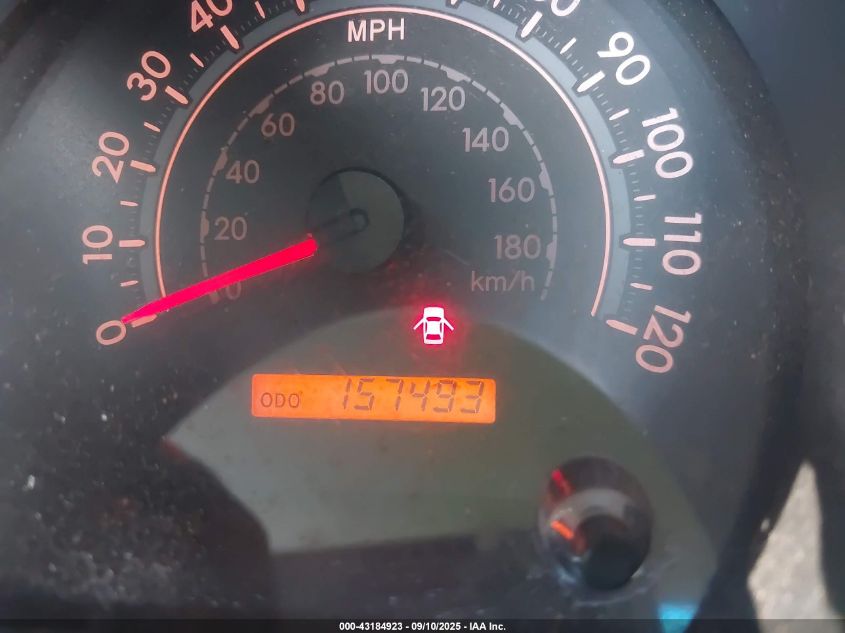 2007 Toyota Tundra Sr5 4.7L V8 VIN: 5TFRT54157X007896 Lot: 43184923